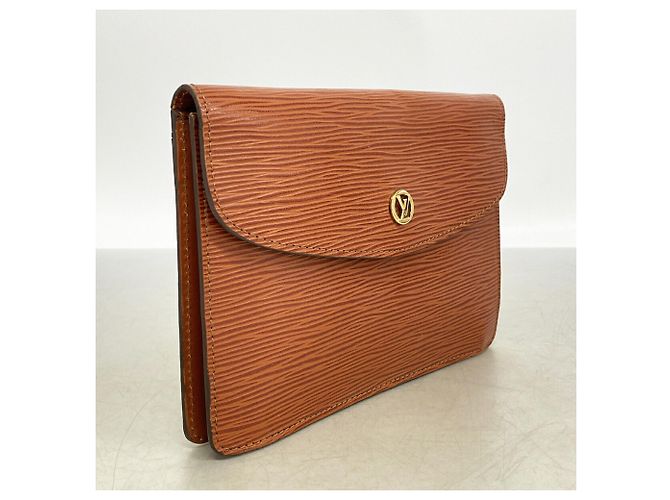 Borsa a pochette Louis Vuitton Epi Montaigne Marrone - vista 2