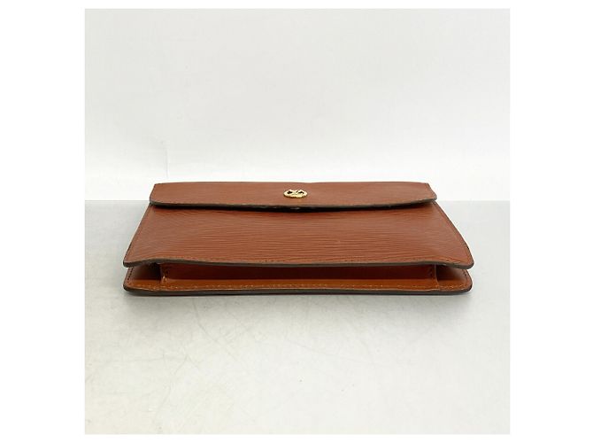 Borsa a pochette Louis Vuitton Epi Montaigne Marrone - vista 3