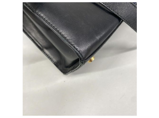 Borsa a tracolla in pelle Vara Salvatore Ferragamo Nero - vista 10