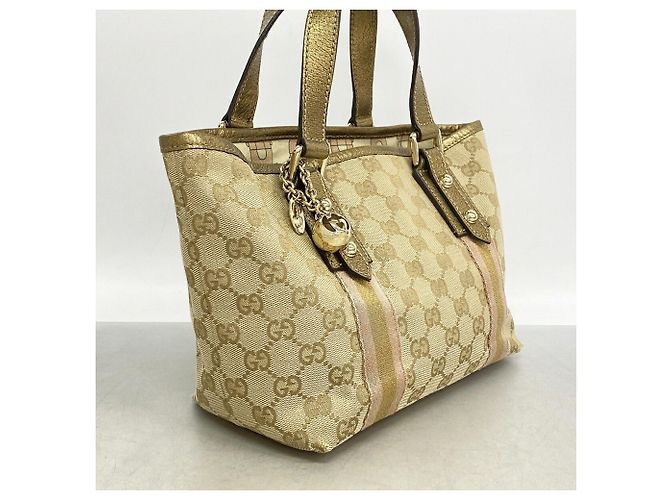 Borsa Gucci GG Canvas Marrone Beige - vista 2