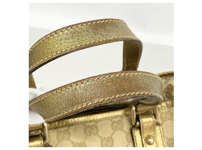 Borsa Gucci GG Canvas Marrone Beige - vista 7