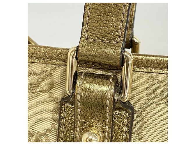Borsa Gucci GG Canvas Marrone Beige - vista 9