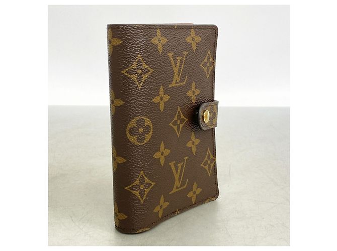 Couvre-agenda Louis Vuitton Monogram Agenda PM Marron - vue 2