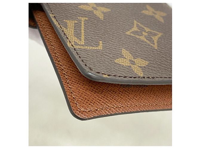 Couvre-agenda Louis Vuitton Monogram Agenda PM Marron - vue 5