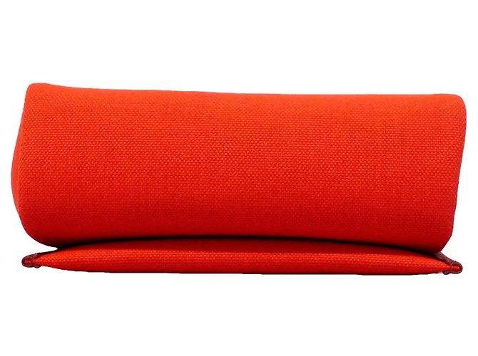 Hermès Borsa a tracolla Hermes Herbag Zip PM Rosso - vista 3