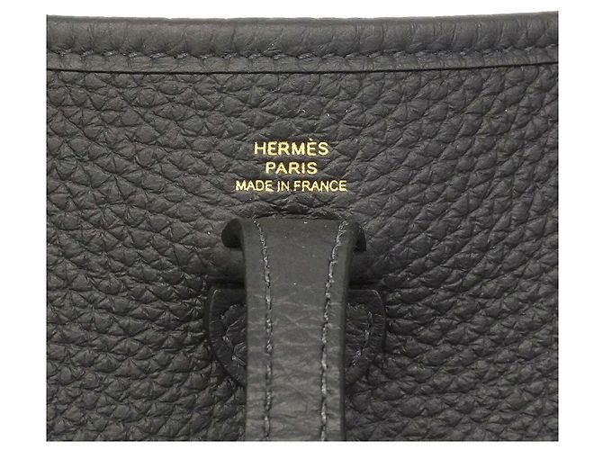 Hermès Borsa a tracolla Hermes Evelyne TPM Blu - vista 5