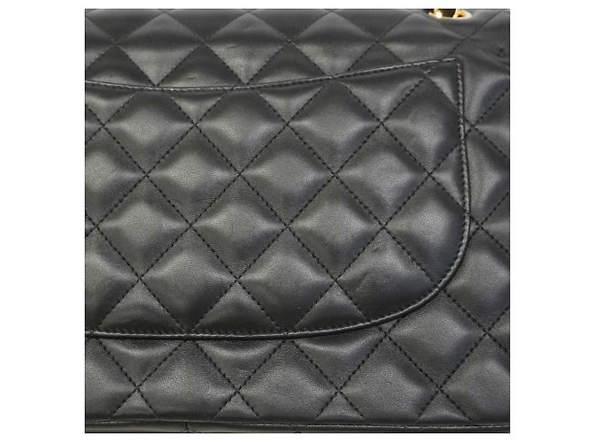 Borsa a tracolla Chanel Large Matelassé Nero - vista 8