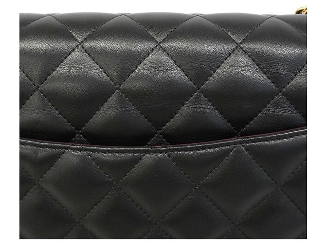 Borsa a tracolla Chanel Large Matelassé Nero - vista 9