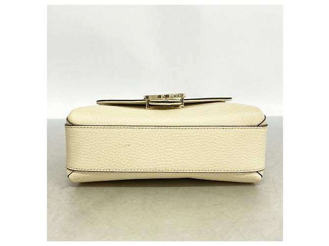 Borsa a tracolla Gucci Interlocking G Crudo - vista 3