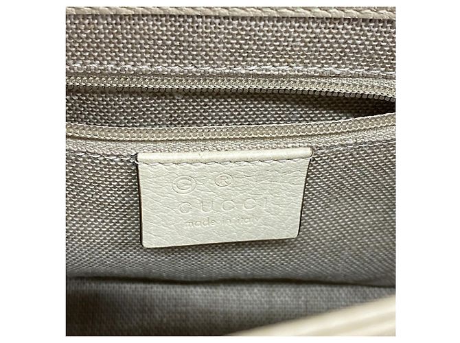 Borsa a tracolla Gucci Interlocking G Crudo - vista 5
