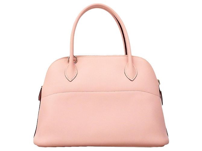 Hermès Borsa Hermes Bolide 27 in pelle Swift Rosa - vista 12