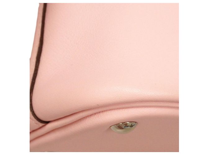 Hermès Borsa Hermes Bolide 27 in pelle Swift Rosa - vista 7