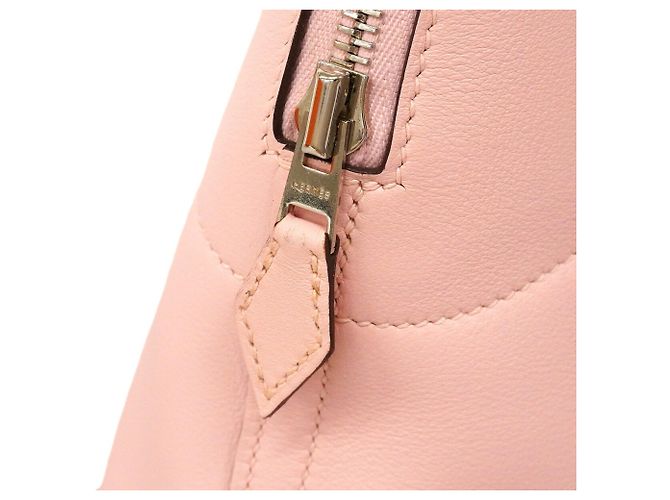 Hermès Borsa Hermes Bolide 27 in pelle Swift Rosa - vista 9