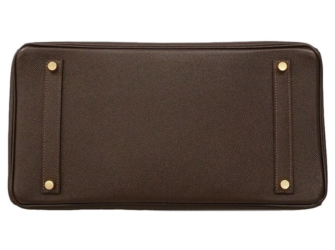 Hermès Borsa Hermes Birkin 35 Marrone - vista 3
