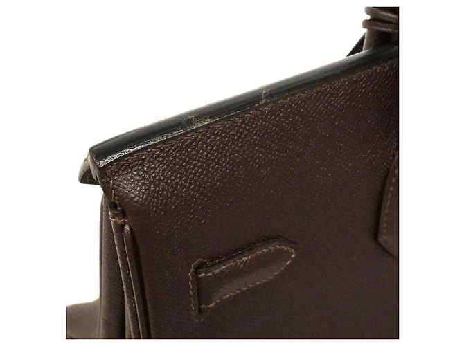 Hermès Borsa Hermes Birkin 35 Marrone - vista 7