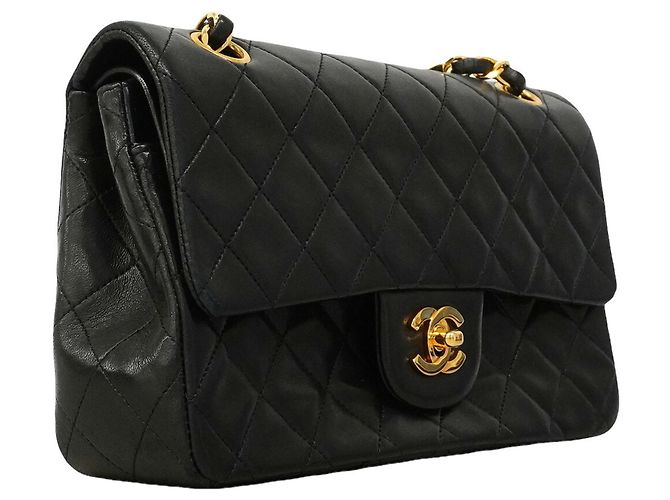 Borsa a tracolla Chanel Matelassé Nero - vista 2