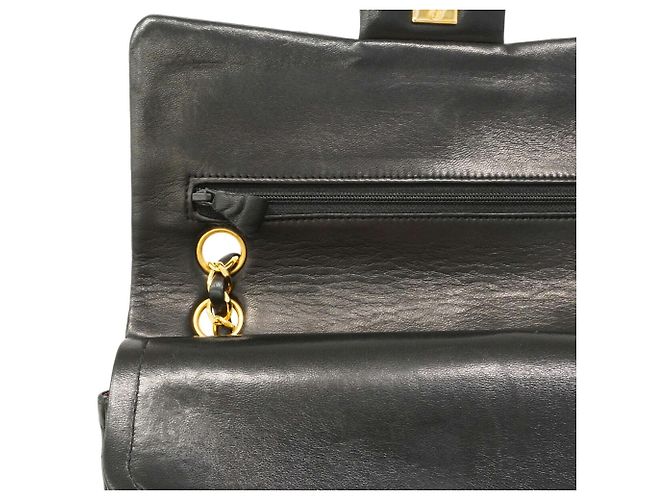 Borsa a tracolla Chanel Matelassé Nero - vista 8