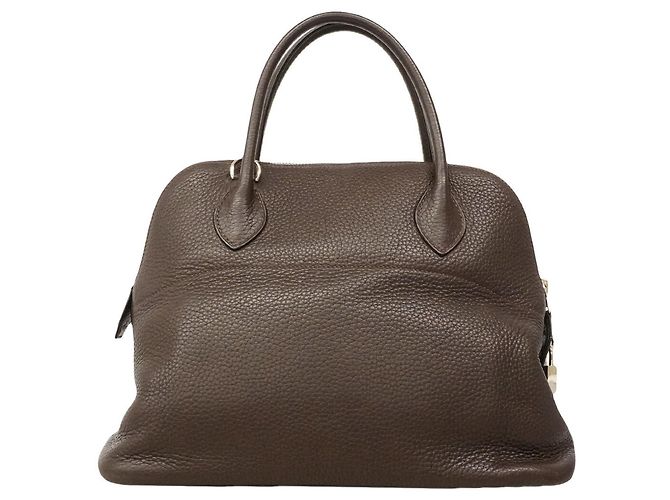 Hermès Borsa Hermes Bolide 31 Marrone - vista 11