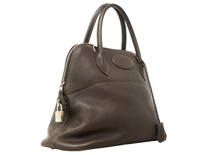 Hermès Borsa Hermes Bolide 31 Marrone - vista 2