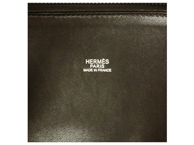 Hermès Borsa Hermes Bolide 31 Marrone - vista 5