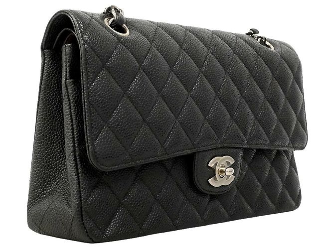 Borsa a tracolla Chanel Matelassé Nero - vista 2
