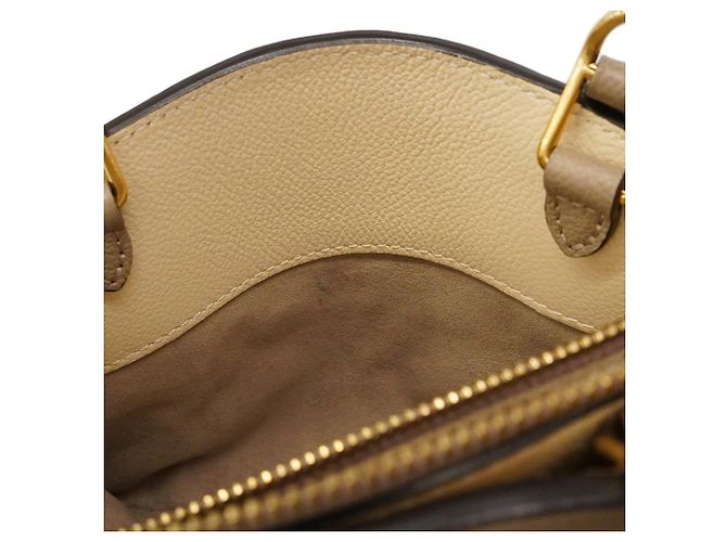Borsa Louis Vuitton Monogram Empreinte Petit Palais PM Grigio Crudo - vista 12