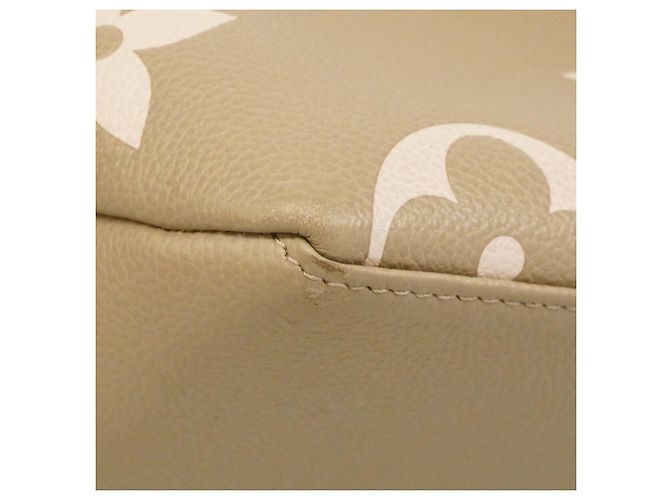 Borsa Louis Vuitton Monogram Empreinte Petit Palais PM Grigio Crudo - vista 6