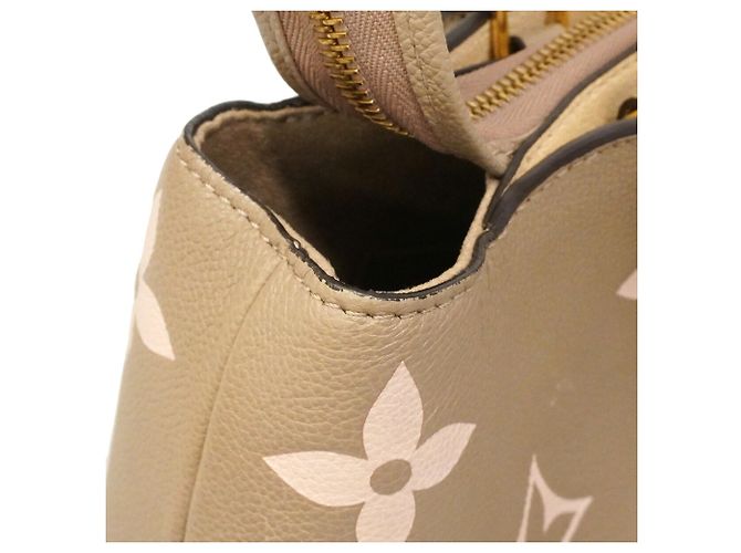 Borsa Louis Vuitton Monogram Empreinte Petit Palais PM Grigio Crudo - vista 9