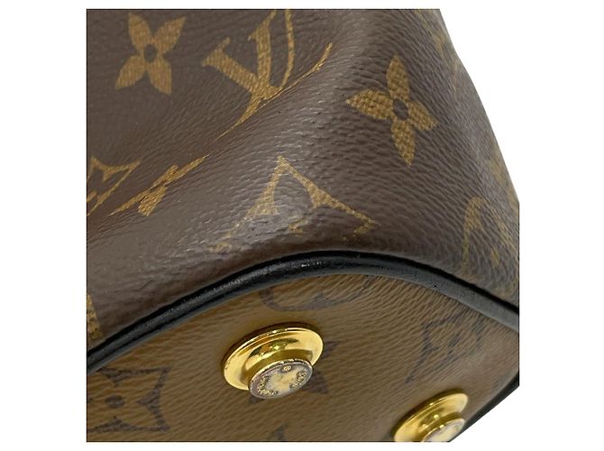 Borsa Louis Vuitton Monogram Reverse Vanity NV PM Nero - vista 10