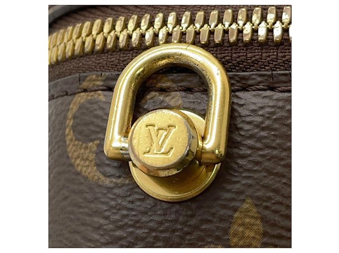 Borsa Louis Vuitton Monogram Reverse Vanity NV PM Nero - vista 12