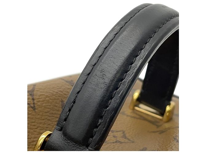 Borsa Louis Vuitton Monogram Reverse Vanity NV PM Nero - vista 13