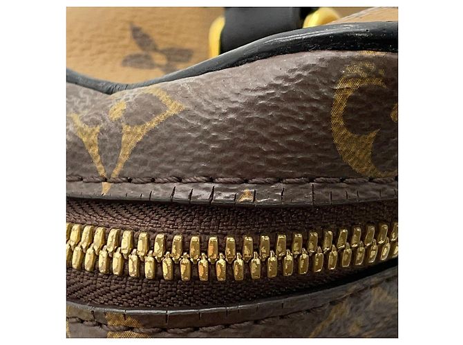 Borsa Louis Vuitton Monogram Reverse Vanity NV PM Nero - vista 7