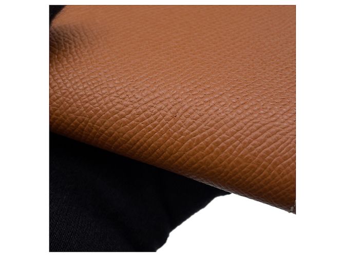 Hermès Cartera larga Hermes Azap en piel Epsom Gold Castaño - vista 5