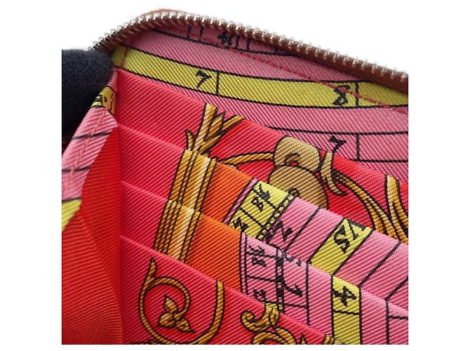 Hermès Cartera larga Hermes Azap en piel Epsom Gold Castaño - vista 7