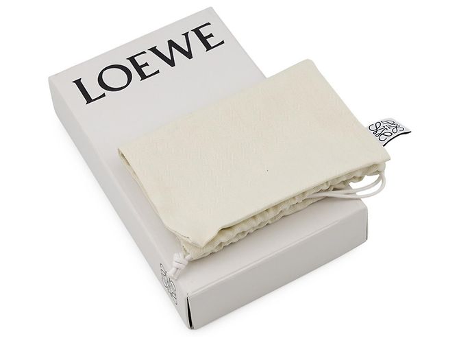 Cartera larga con cremallera Puzzle Loewe Castaño Beige - vista 17