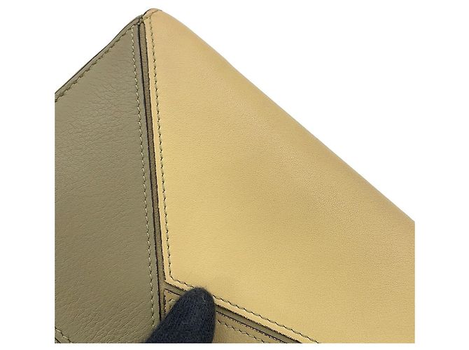 Cartera larga con cremallera Puzzle Loewe Castaño Beige - vista 7