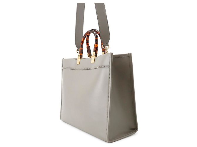 Saco Tote Fendi Sunshine Medium em couro - vista 2