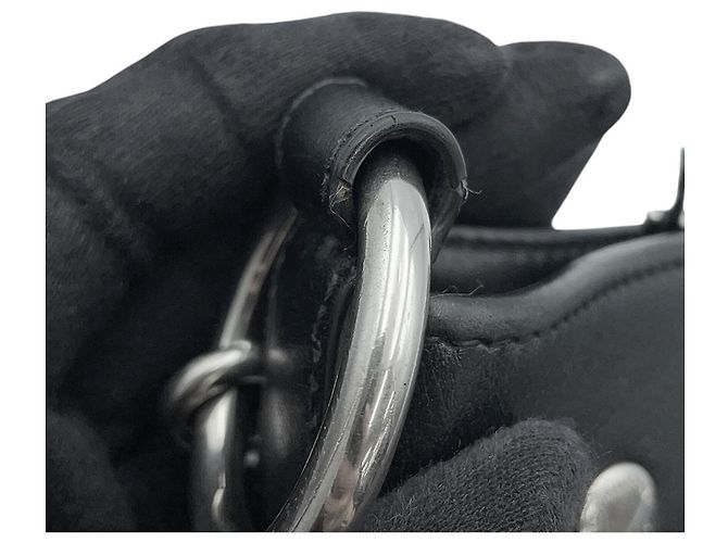 Borsa a secchiello Yves Saint Laurent Rive Gauche Nero - vista 11