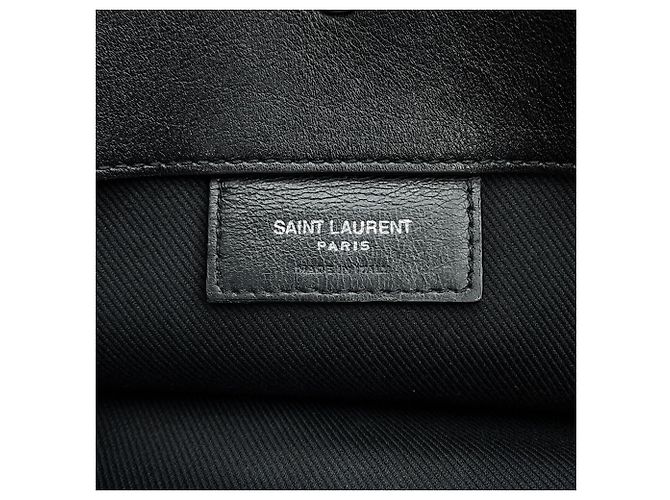 Borsa a secchiello Yves Saint Laurent Rive Gauche Nero - vista 16