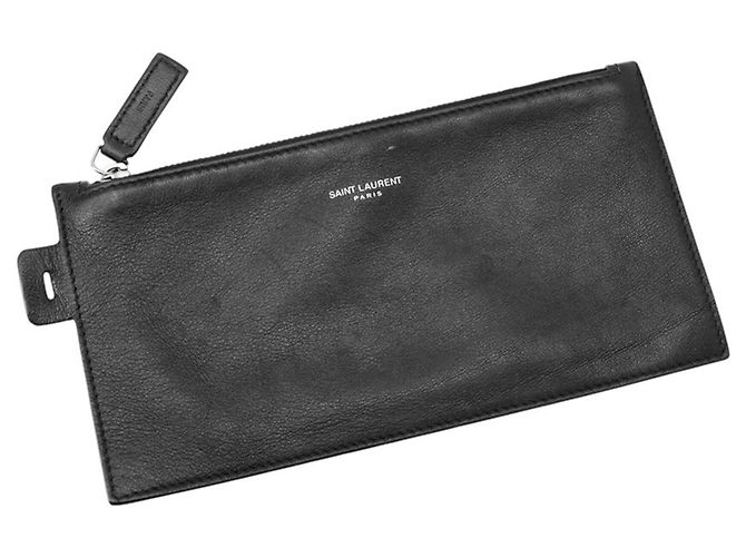 Borsa a secchiello Yves Saint Laurent Rive Gauche Nero - vista 17