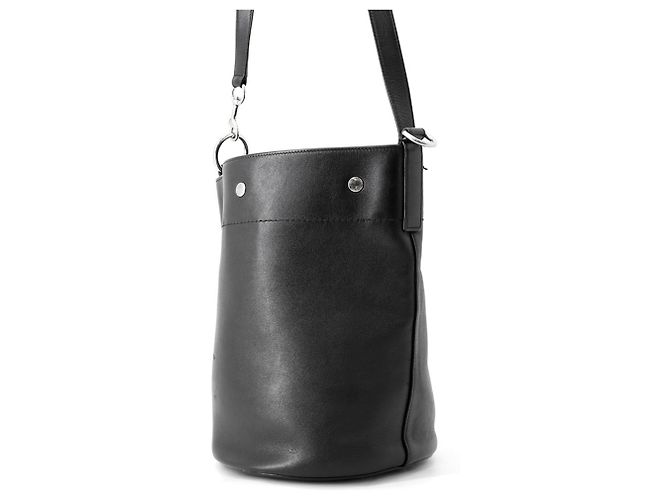 Borsa a secchiello Yves Saint Laurent Rive Gauche Nero - vista 2