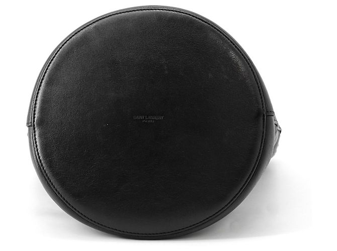 Borsa a secchiello Yves Saint Laurent Rive Gauche Nero - vista 3