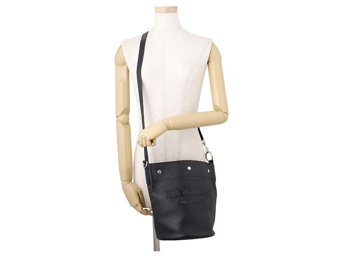 Borsa a secchiello Yves Saint Laurent Rive Gauche Nero - vista 4