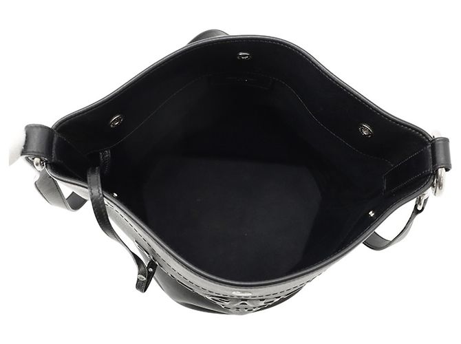 Borsa a secchiello Yves Saint Laurent Rive Gauche Nero - vista 5