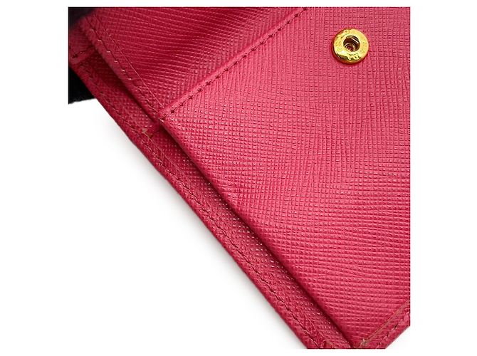Prada Tri-fold Wallet Pink - view 10