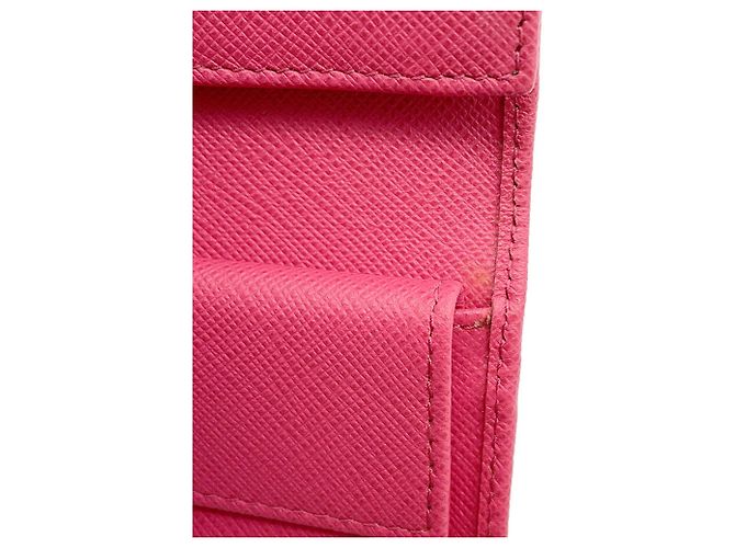 Prada Tri-fold Wallet Pink - view 11