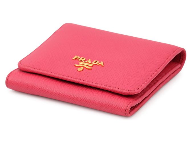Prada Tri-fold Wallet Pink - view 2