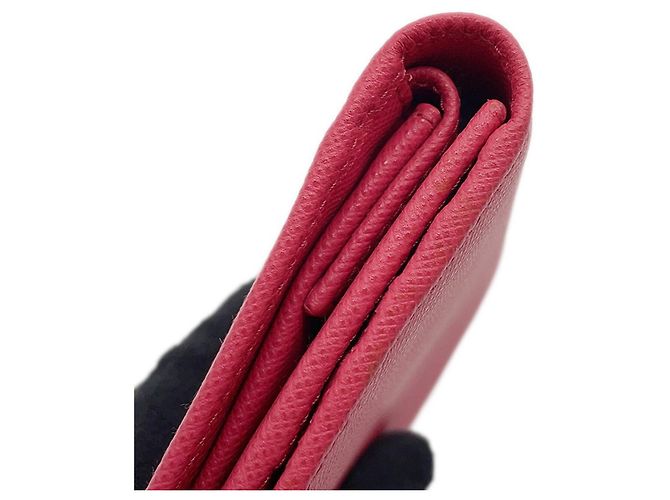Prada Tri-fold Wallet Pink - view 8