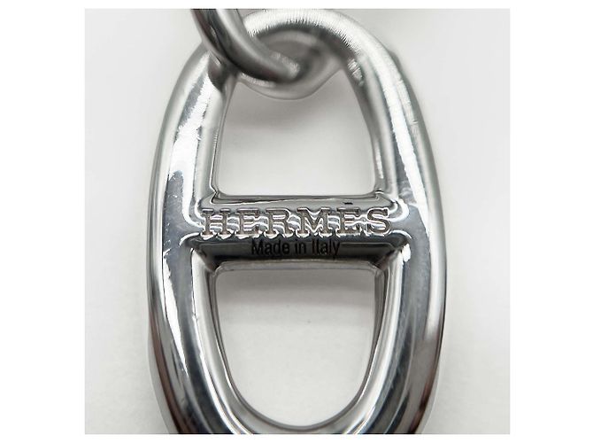 Hermès Collana HERMES Amulette Chaine d'Ancre Argento - vista 6