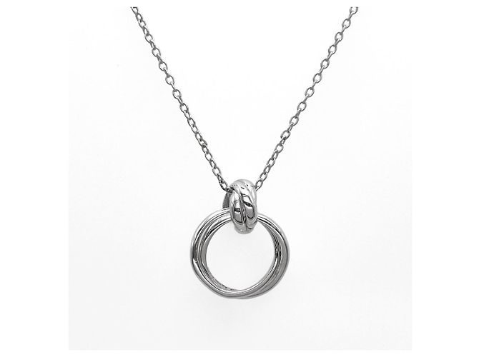Collana Tiffany & Co. Paloma Melody Circle Argento - vista 2